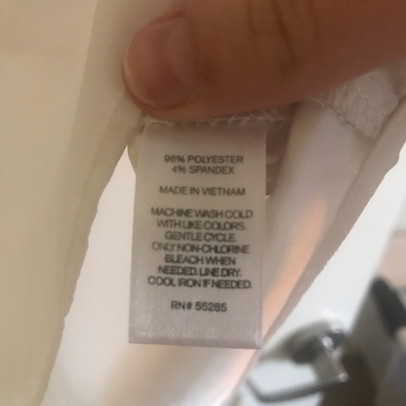 Express basic white shirt - Picture 3 of 4